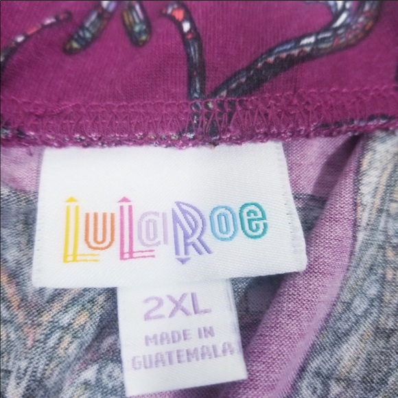 Boho print Madison style lularoe skirt - Picture 2 of 5